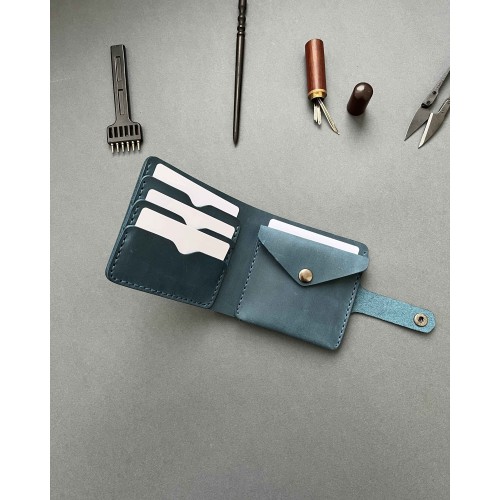 Гаманець "Галочка" джинс (в подарунковому пакуванні) Гаманець "Галочка" джинс (в подарунковому пакуванні)