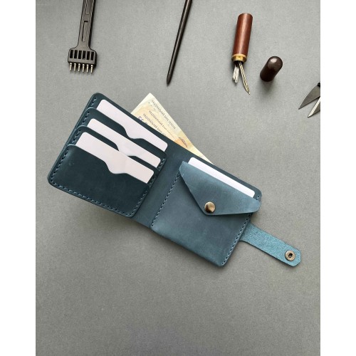 Гаманець "Галочка" джинс (в подарунковому пакуванні) Гаманець "Галочка" джинс (в подарунковому пакуванні)