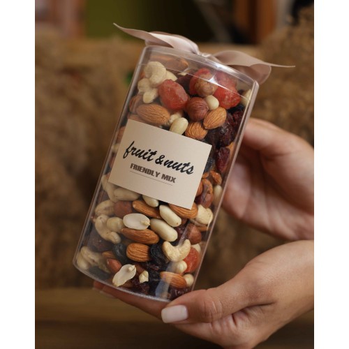 Асорті в тубусі 450 г: горіхи, сухофрукти. Асорті в тубусі 450 г: горіхи, сухофрукти.